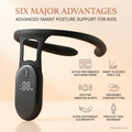 Smart Posture Corrector Pro — Black